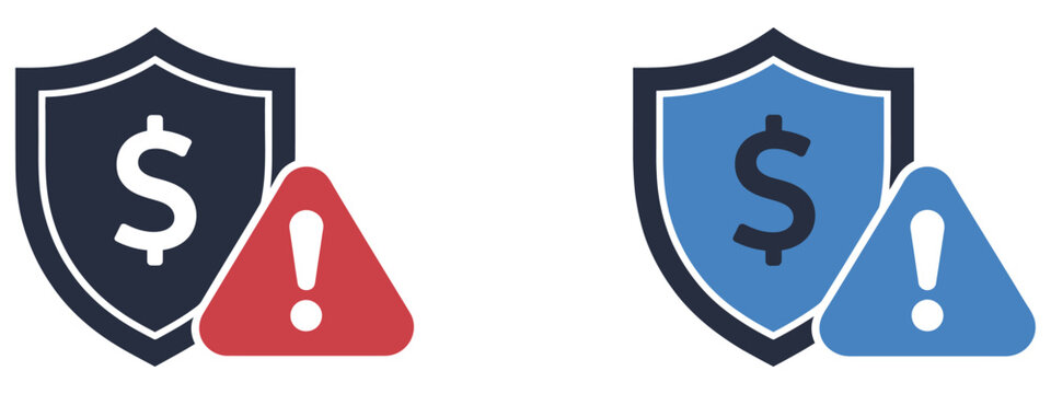 Late fee and penalty icon set featuring payment delay warnings, overdue charges, fine symbols and financial alerts for banking and billing systems