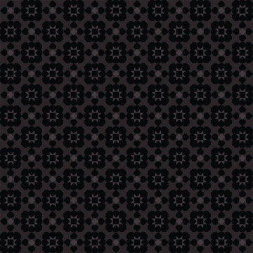 Deep rose brown geo flowers - wallpaper, fabric, home d&eacute;cor pattern