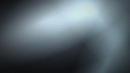 Fototapeta premium Abstract background, with soft glowing, light beams, dark, grey and blue, gradient texture with, grainy noise and, smooth blurred transitions