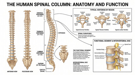 Anatomy of the Human Vertebral Column