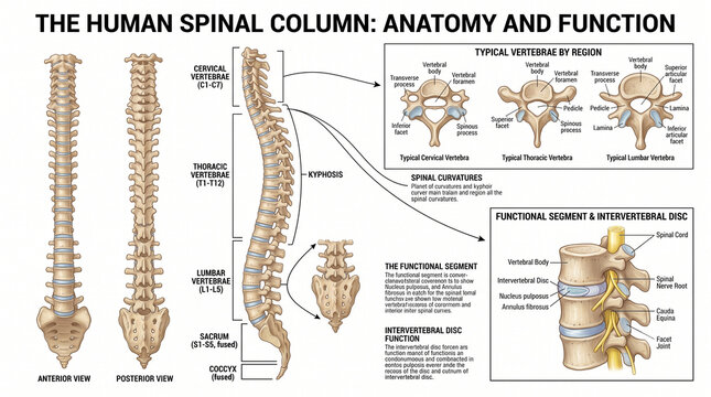 Anatomy of the Human Vertebral Column