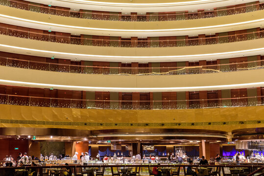 Interior View of InterContinental Hotel, Hangzhou, Zhejiang, China