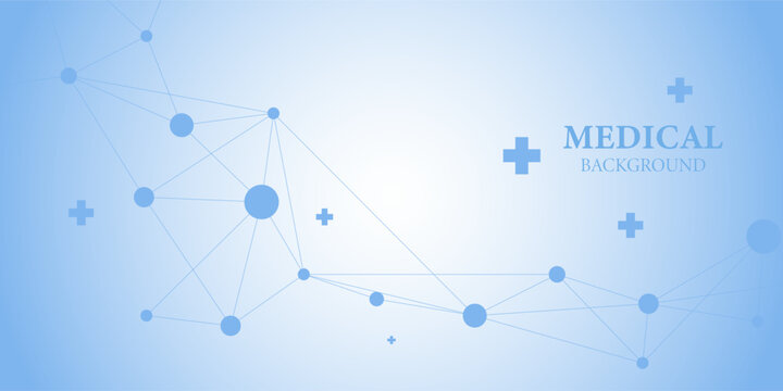 White modern medical vector wallpaper.geometric hexagon.medical icons.technology background.