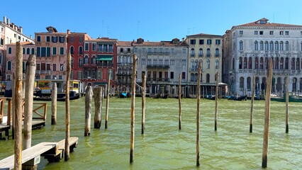 Venice Italy scenic canals, gondolas and historic architecture in the heart of Venice © Diana