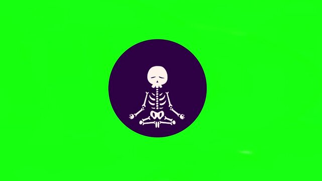 helloween vector transparent background yoga fun design party orange horror dark green screen