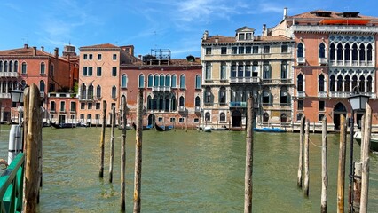 Venice Italy scenic canals, gondolas and historic architecture in the heart of Venice © Diana