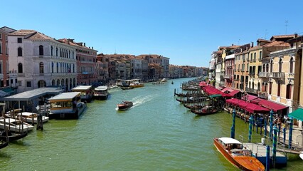 Venice Italy scenic canals, gondolas and historic architecture in the heart of Venice © Diana