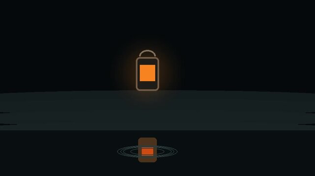 A floating lantern with an unnaturally moving reflection