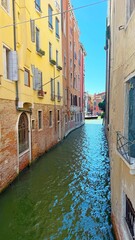 Venice Italy scenic canals, gondolas and historic architecture in the heart of Venice © Diana