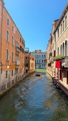 Venice Italy scenic canals, gondolas and historic architecture in the heart of Venice © Diana