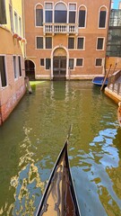 Venice Italy scenic canals, gondolas and historic architecture in the heart of Venice © Diana