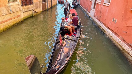 Venice Italy scenic canals, gondolas and historic architecture in the heart of Venice © Diana