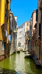 Venice Italy scenic canals, gondolas and historic architecture in the heart of Venice © Diana