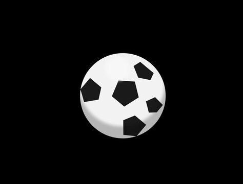 Playful colorful 3D bouncing ball animation with smooth squash and stretch on a clear background.