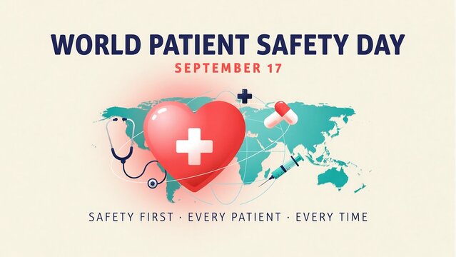 World patient safety day illustration september 17