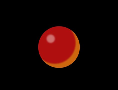 Playful colorful 3D bouncing ball animation with smooth squash and stretch on a clear background.
