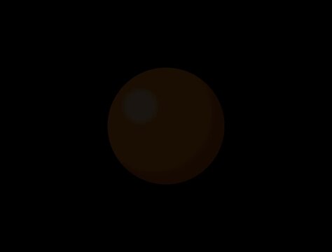 Playful colorful 3D bouncing ball animation with smooth squash and stretch on a clear background.