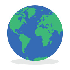 Globe Earth World Map Illustration © AlphaEdgeX
