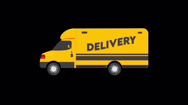 Delivery Truck Animation