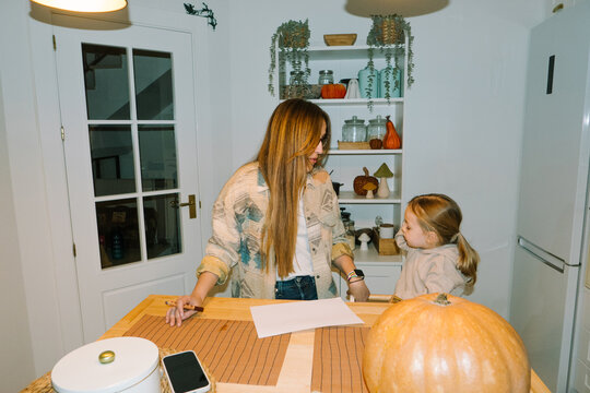 Halloween Pumpkin Preparation