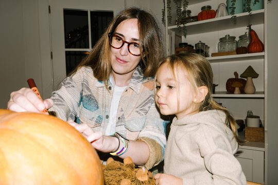 Marking Pumpkin Design