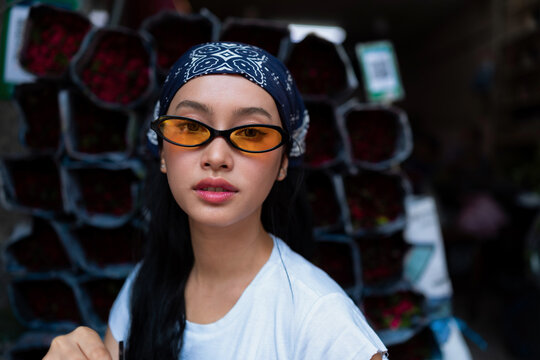 Stylish Asian Woman Portrait 