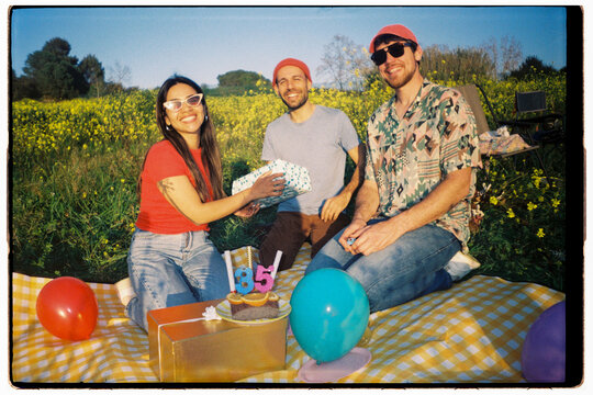 Film friends celebrate birthday
