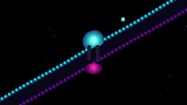 Molecular biology animation: cell membrane receptor signaling and protein interaction process biochemistry