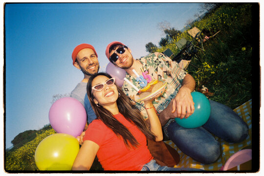 Film friends celebrate birthday