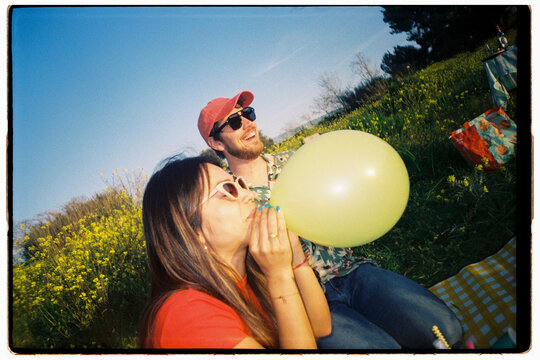 Celebration With Balloons and Fun 