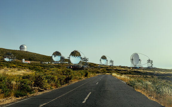 MAGIC Telescopes at Roque de los Muchachos La Palma