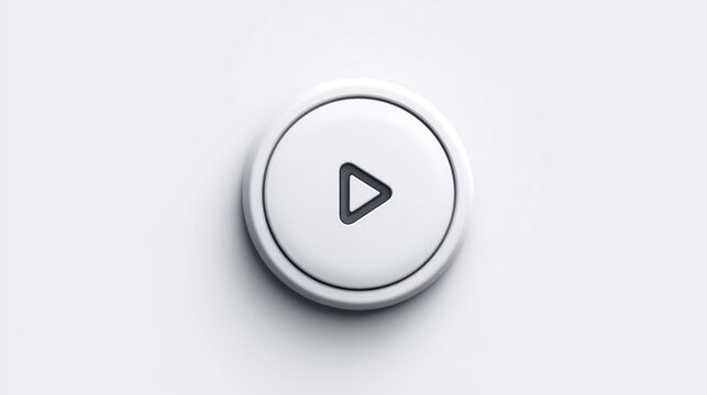 Simple play button icon representing video or audio
