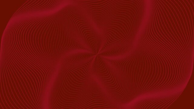 Abstract red background with swirling lines and wavy patterns in a modern digital art style for creative design projects and graphic backdrops