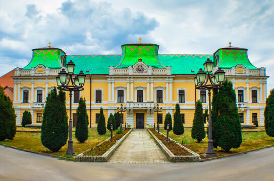 Bishop's Palace, the only baroque style ecclesiastical residence of the Serbian Orthodox Church, Vrsac, Serbia