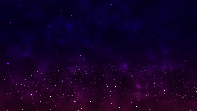 Abstract glowing particles background loop, futuristic award show event motion graphic asset, awards show event asset footage, glitter magic multicolor particles fly.4k loop animation