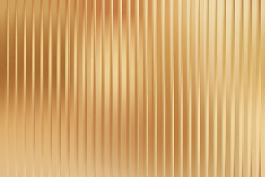 Vertical gold ribbed texture with soft highlights and shadows