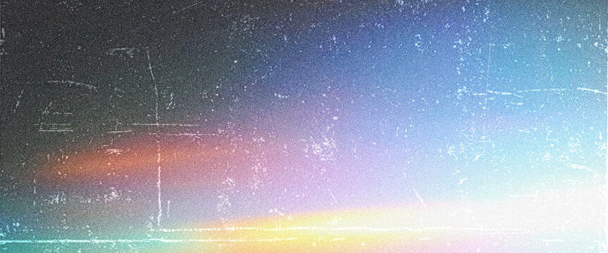 Dark Film Grain Texture with Diagonal Light Streak