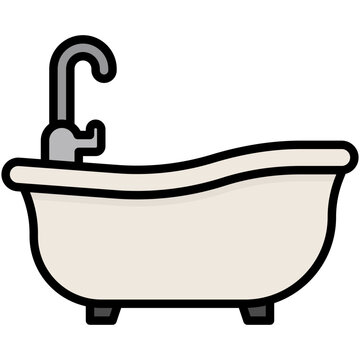 Free Standing Oval Bathtub Tub