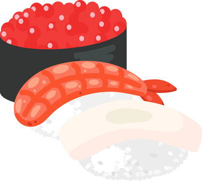 assorted sushi set