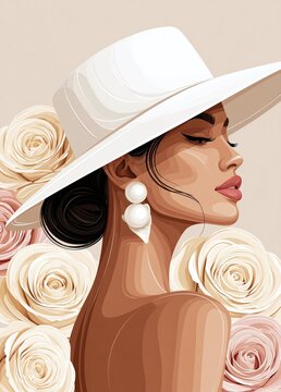 Timeless beauty captured in floral elegance