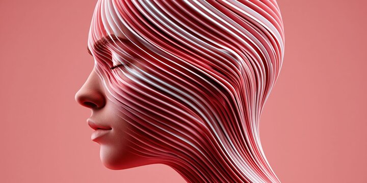 Sculptural beauty with dynamic flowing forms