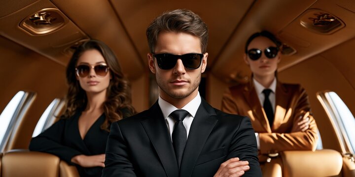 Luxury lifestyle travel exclusive elite group modern style