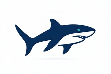 Fototapeta premium vector illustration of a shark