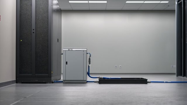 AI Data Center Liquid Cooling Retrofit With CDU and Server Rack