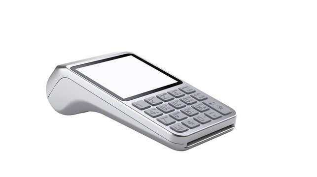 Isolated modern electronic payment terminal for credit card transactions and banking services
