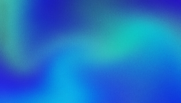 Abstract background, blue green glowing grainy gradient background, dark backdrop banner poster header design, noise texture effect