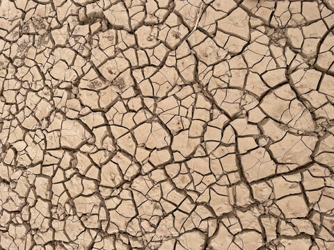 Terre craquel&eacute;e, d&eacute;s&eacute;ch&eacute;e, zone d&eacute;sertique