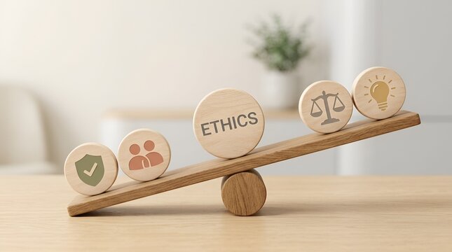 Balance in Ethical Decision Making by Considering Integrity, Justice, Responsibility, Protection, Moral Values, and Positive Thinking