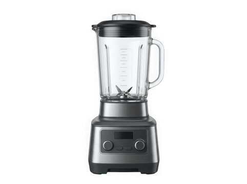 electric glass jug countertop blender kitchen appliance isolated on transparent background