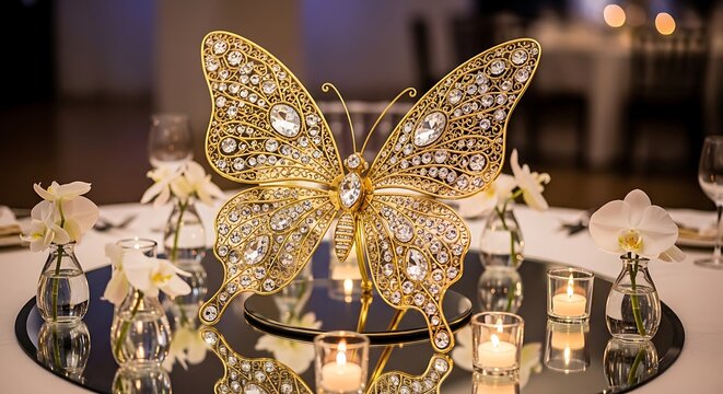 butterfly on a light background